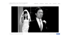 Desktop Screenshot of abeautifuldayphotography.com
